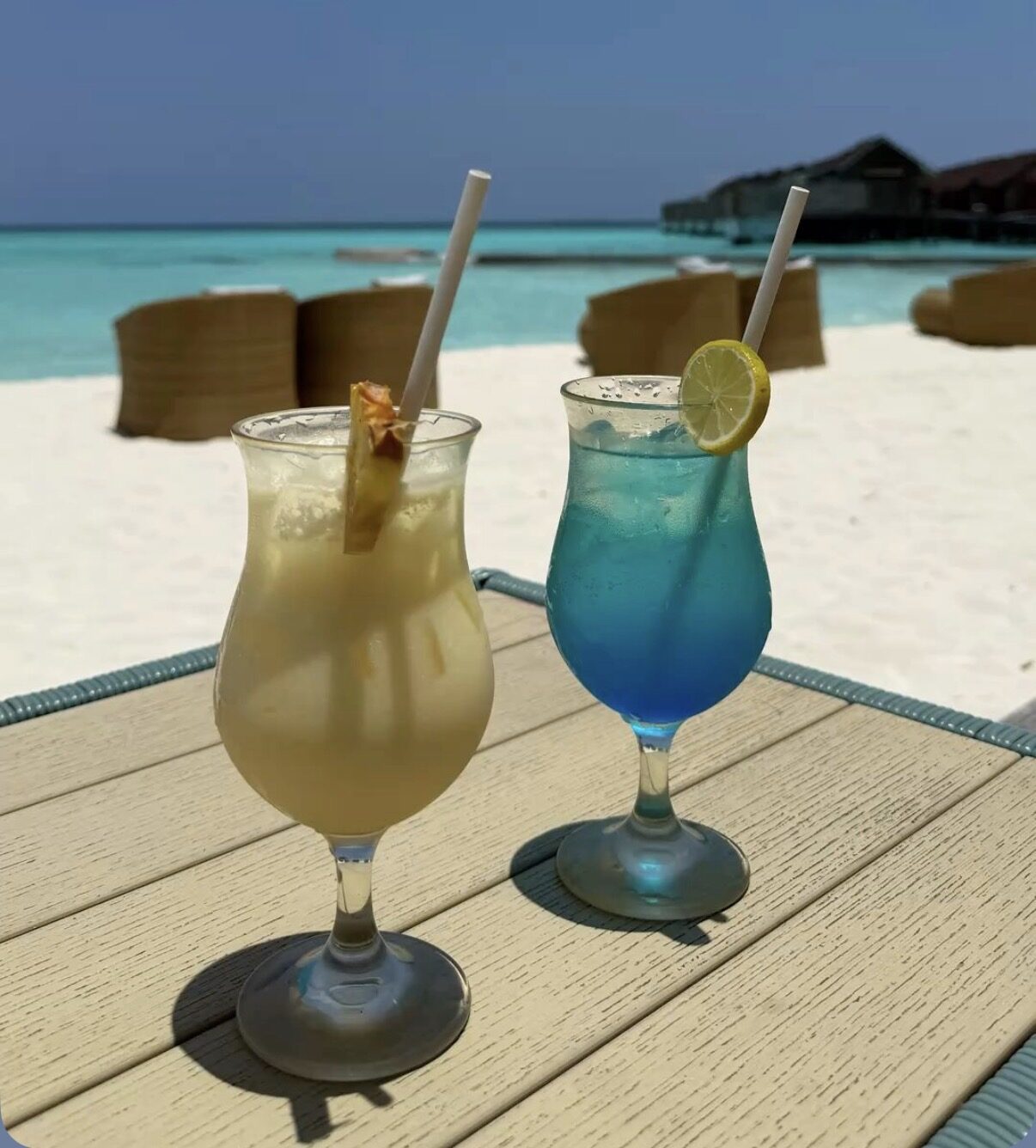 Cocktails am Strand